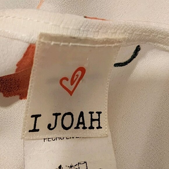 I Love Joah Women's Kimono Open Front Lightweight Sheer Multicolor Medium - Picture 3 of 9